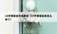 18岁黑客自学成黑客（17岁黑客后来怎么样了）