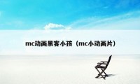 mc动画黑客小孩（mc小动画片）