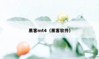 黑客mt4（黑客软件）