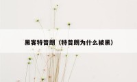 黑客特普朗（特普朗为什么被黑）