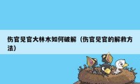 伤官见官大林木如何破解（伤官见官的解救方法）