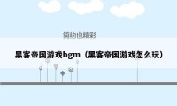 黑客帝国游戏bgm（黑客帝国游戏怎么玩）