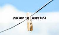 内网破解上网（内网怎么办）