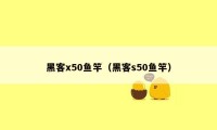 黑客x50鱼竿（黑客s50鱼竿）