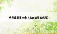 病毒遭黑客攻击（攻击病毒的病毒）