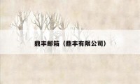 鼎丰邮箱（鼎丰有限公司）