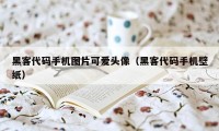 黑客代码手机图片可爱头像（黑客代码手机壁纸）