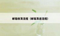 邮箱收发流程（邮箱发送流程）